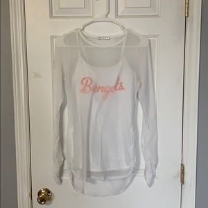 2 piece bengals shirt